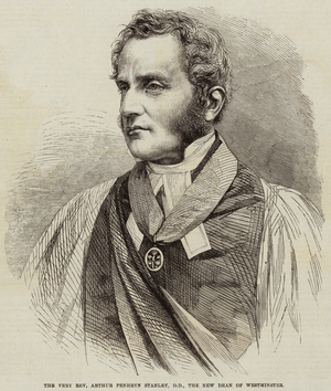 The Very Reverend Arthur Penrhyn Stanley, DD, the New Dean of Westminster (engraving)