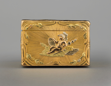 Snuff box, 1757-58 (gold)