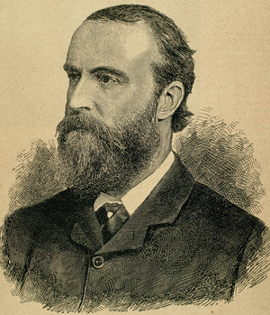 Charles Stewart Parnell (1846-1891), Irish politician, Portrait (engraving)