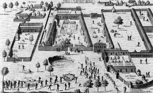 Slave factories, or compounds
