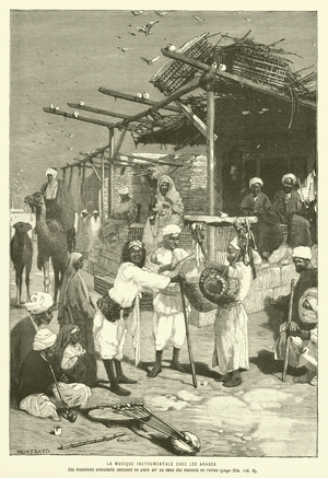 La Musique Instrumentale Chez Les Arabes (engraving)