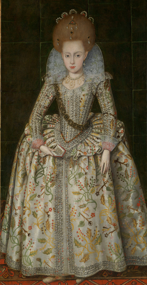 Princess Elizabeth (1596–1662), Later Queen of Bohemia, c.1606 (oil on canvas)