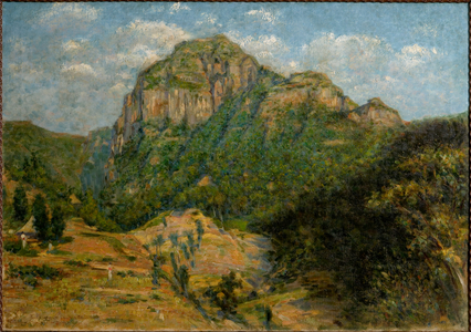 African Landscape (oil on canvas), cm 79 x 112,5.