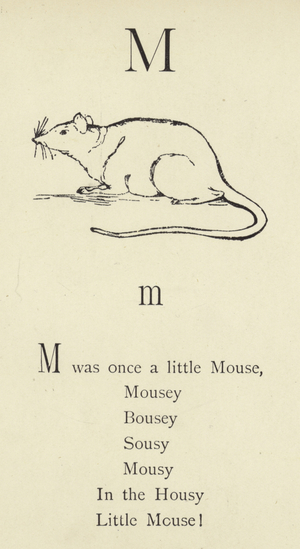 The letter M (engraving)