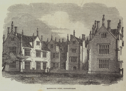 Barrington Court, Somersetshire (engraving)