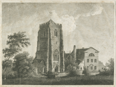 Ranton Abbey [Priory]: engraving, nd [late 18th cent] (print)