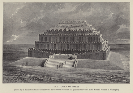 The Tower of Babel (litho)
