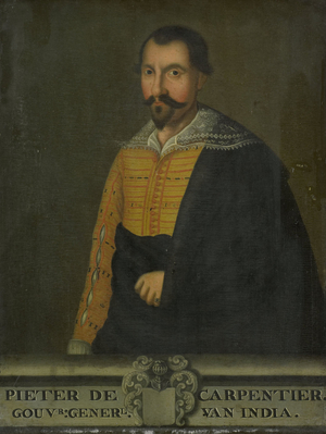 Portrait of Pieter de Carpentier, 1750-1800 (oil on panel)