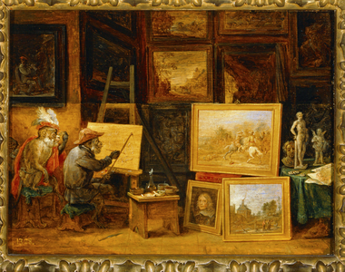 The monkey painter …