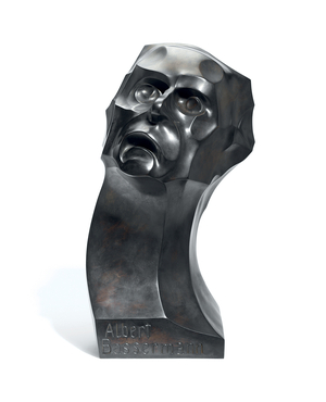 Albert Bassermann, 1921 (bronze with dark brown patina)