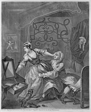 Untitled (before the seduction), 1736 (engraving)