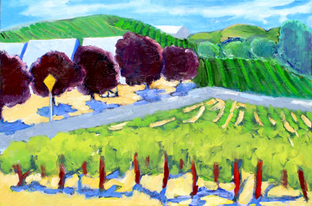 Not a Through Road, 2019, (oil on canvas)