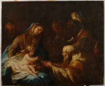 Adoration of the Three Kings, 1782 (oil on canvas)