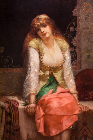 Oriental Beauty, before or around 1880 (Oil on canvas)