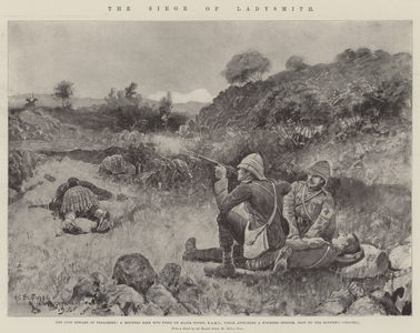 The Siege of Ladysmith (litho)
