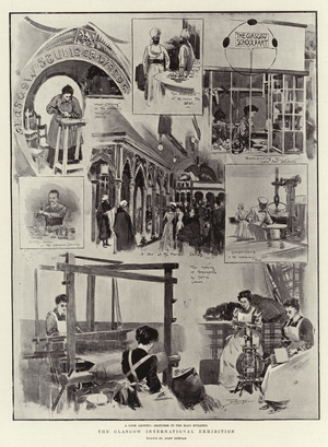 The Glasgow International Exhibition (litho)