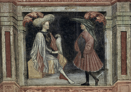Hunting with Falcons (fresco)
