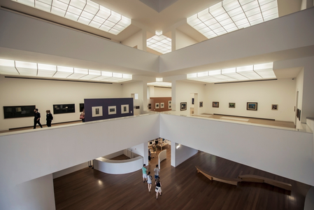 Brazil, Interior of Ibere Camargo Museum, Porto Alegre (photo)