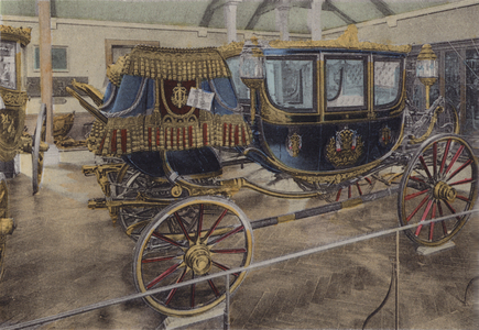 Voiture du Czar, Carriage of Czar (coloured photo)