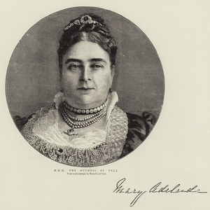 HRH the Duchess of Teck (engraving)