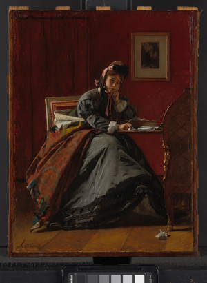 Trahie-Perplexite (oil on panel)