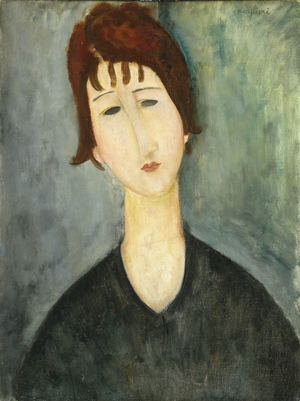 A Woman, 1917-20 (oil on canvas)