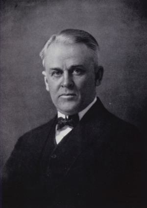 Dr R A Millikan (b/w photo)