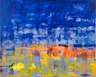 Untitled 2, 2017 (acrylic on canvas)