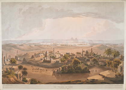 The Pyramids at Cairo.