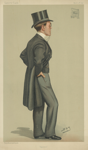 Mr Cyril Francis Maude (colour litho)