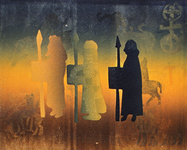 Holy Ground, 2000 (monoprint)