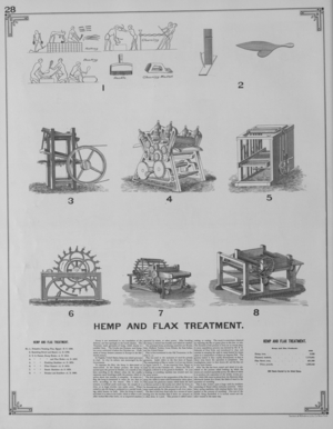 Hemp And Flax Treatment