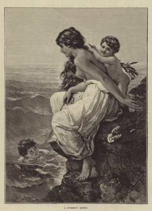 A Swimming Lesson (engraving)