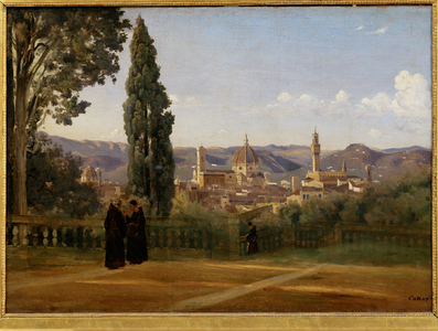 Florence, vue prise des jardins Boboli - Florence, seen …