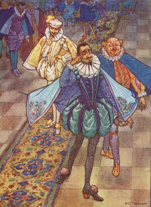 The Auto-Da-Fe, A Legend Of Spain (colour litho)