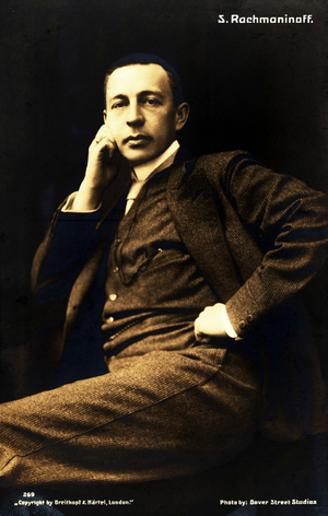 Rachmaninov at a young age