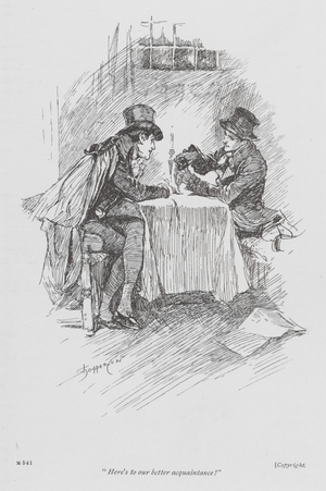 Illustration for Lavengro by George Borrow (litho)