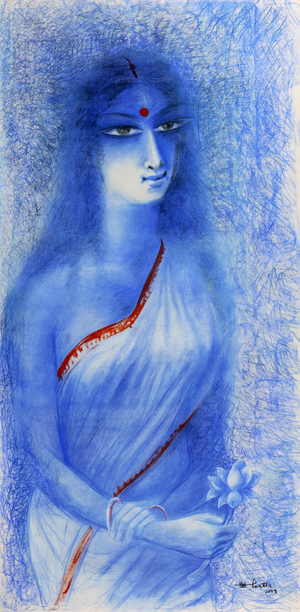 Untitled, 2003 (pastel & w/c on paper)