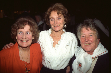 Oslo 19901126. Fritt Ord's Honor Prizes were awarded to the "Grandmothers in the Storting Square" …, 1990 (photo)