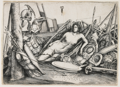 Victory Reclining Amid Trophies, c. 1510