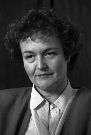 Dr. Herta Daeubler-Gmelin, SPD Member of the Bundestag, 1990 (photo)