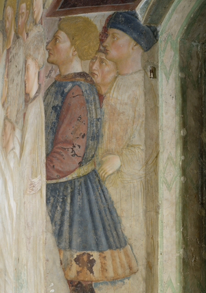 Life Cycle of St. John the Baptist: The Preaching of Saint John the Baptist, 1433-35 (fresco)