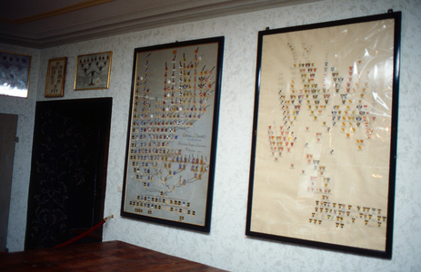Ancestral files at Amerang castle near Rosenheim, Germany 1999