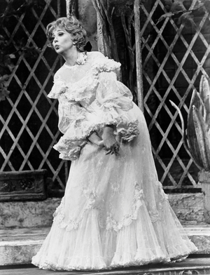 Beverly Sills in the role of Norina in Donizetti's Don Pasquale at the Metropolitan Opera, New York, December 1978