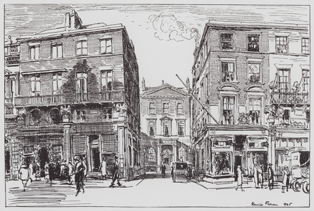 London: The Albany, Piccadilly Front (litho)