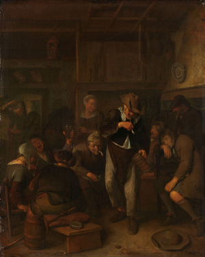 Country Inn, 1660-1702 (oil on panel)