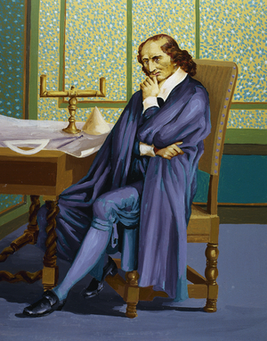 Pascal, Blaise (1623-1662). French mathematician,  physicist and philosopher.