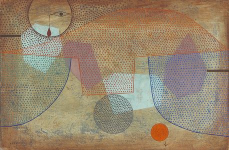 Sunset, 1930 (oil on canvas)