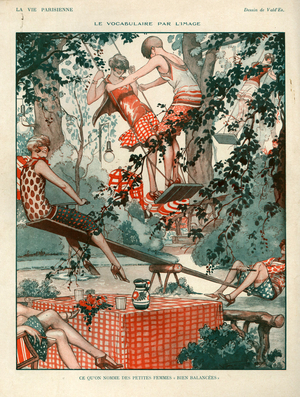 La Vie Parisienne, 1920s (print)