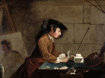 The House of Cards, 4th quarter 18th century (painting)